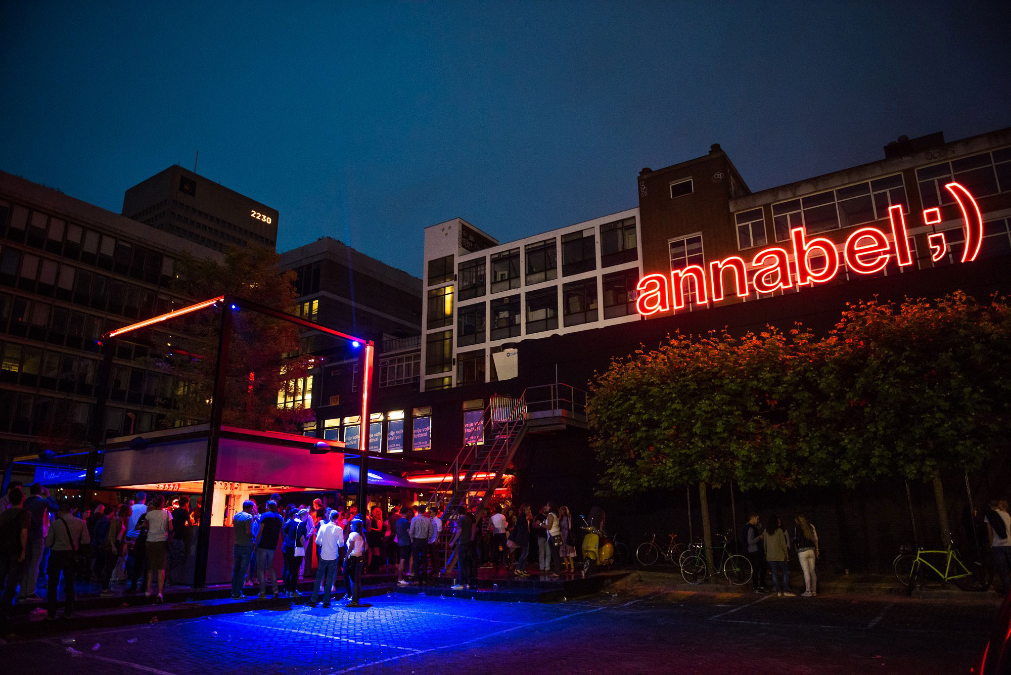 Annabel in Nacht Rotterdam