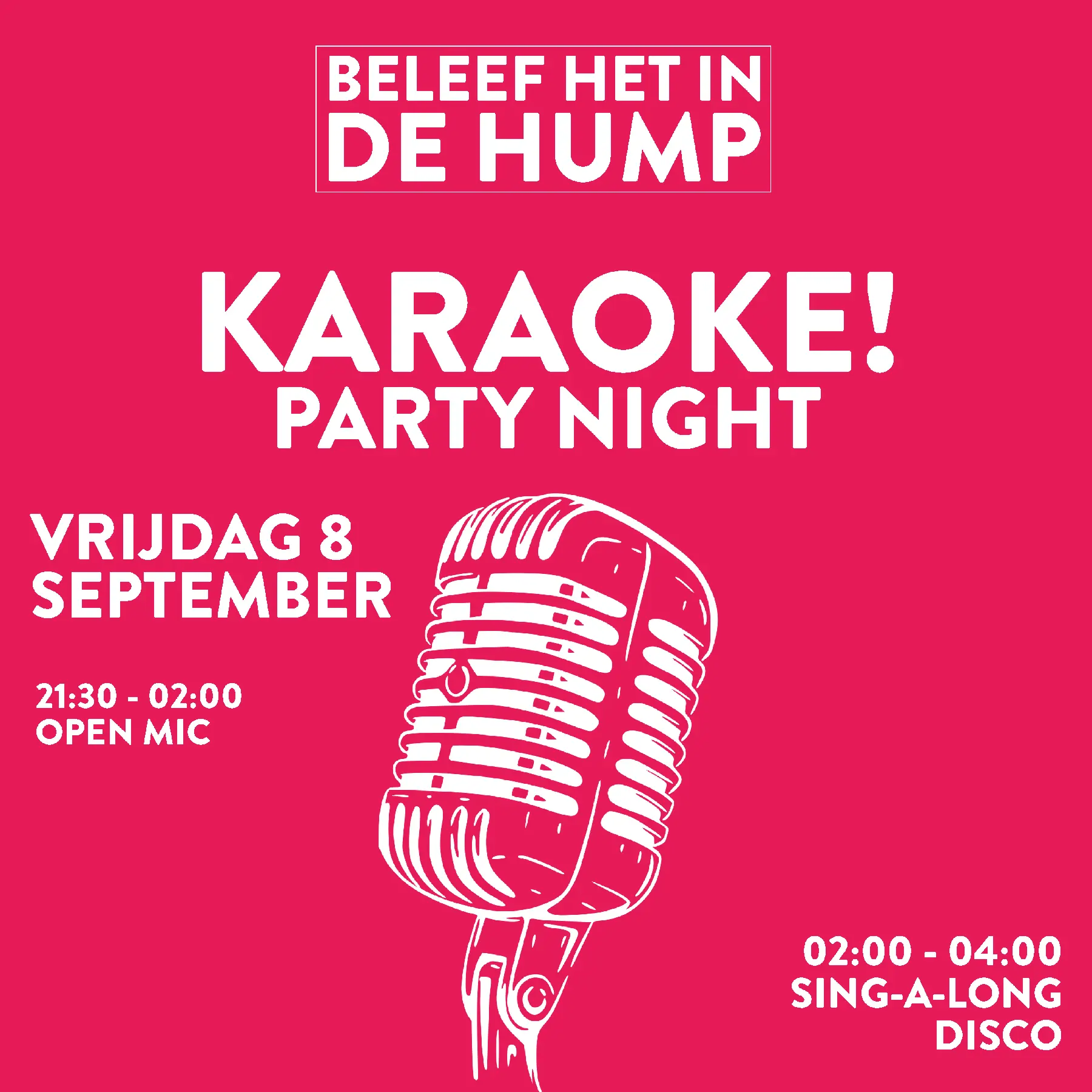 Fun in de Hump: Karaoke