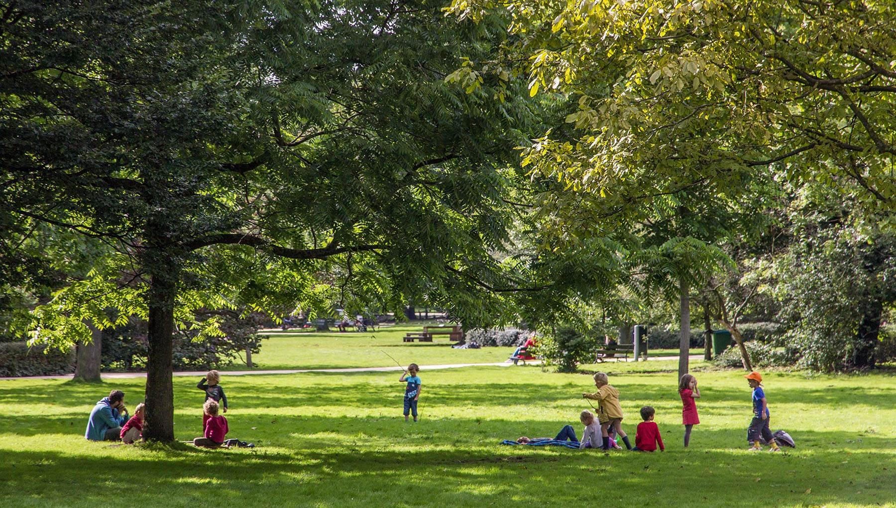 Amsterdam - Outdoor Exercise Park - Westerpark - Netherlands - Spot