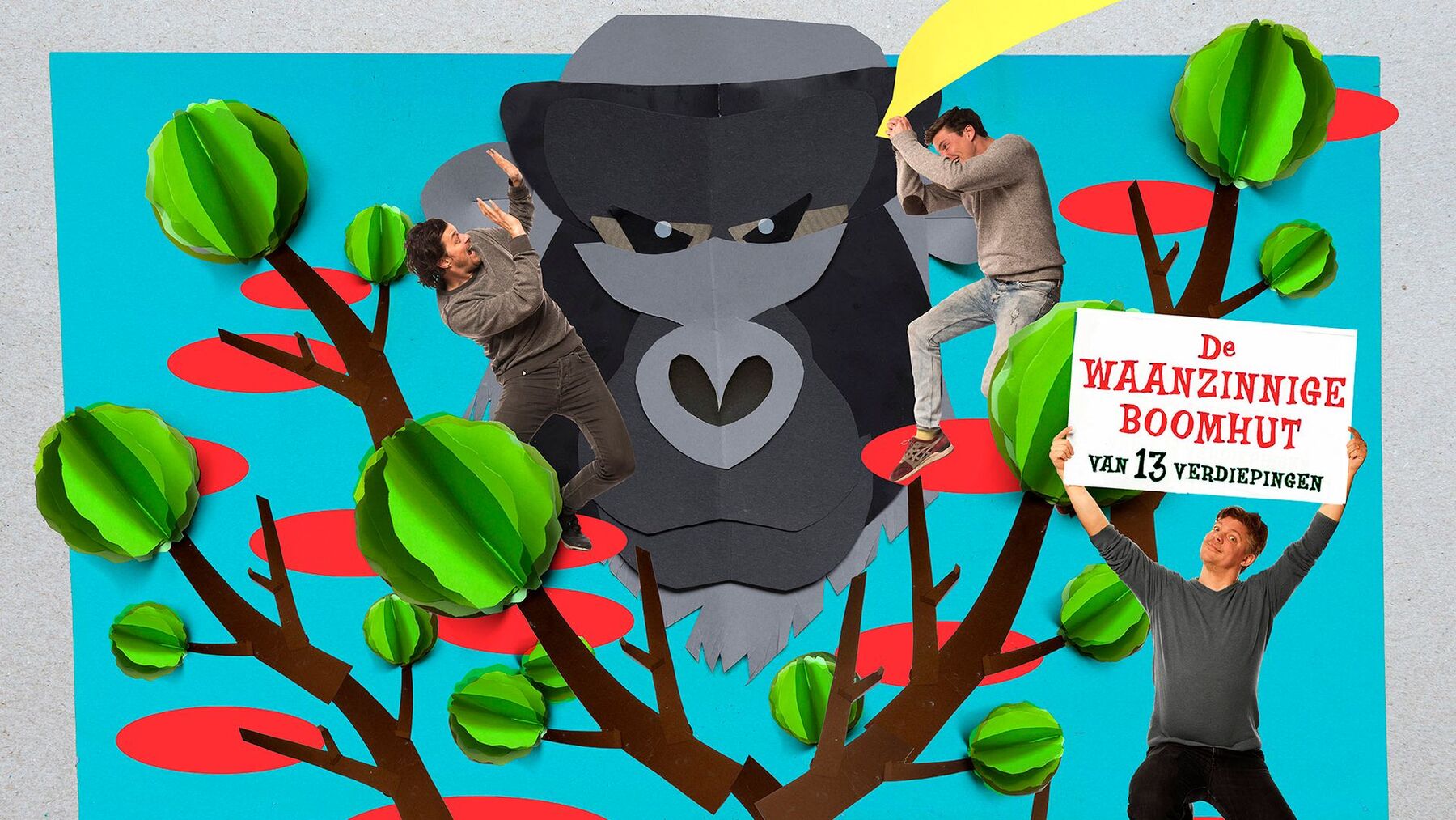 De waanzinnige boomhut van 13 verdiepingen