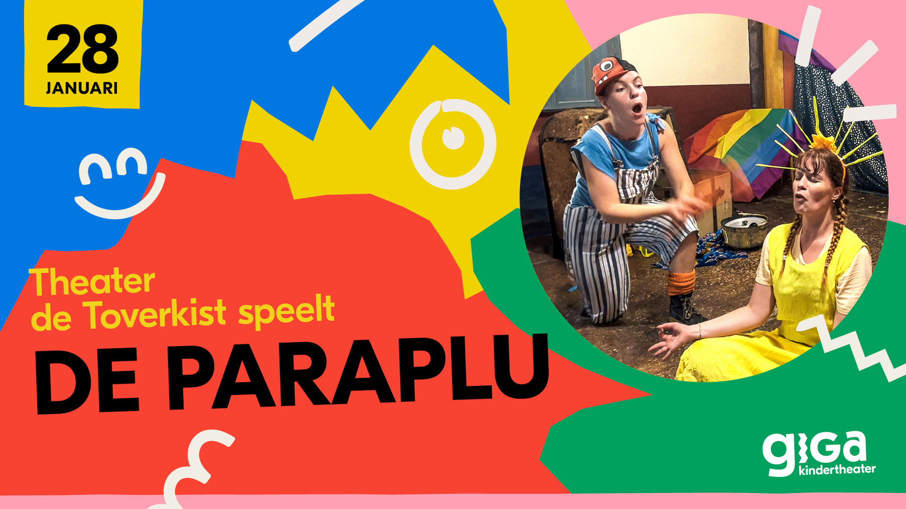 Theater de Toverkist speelt: De Paraplu | GIGA Kindertheater