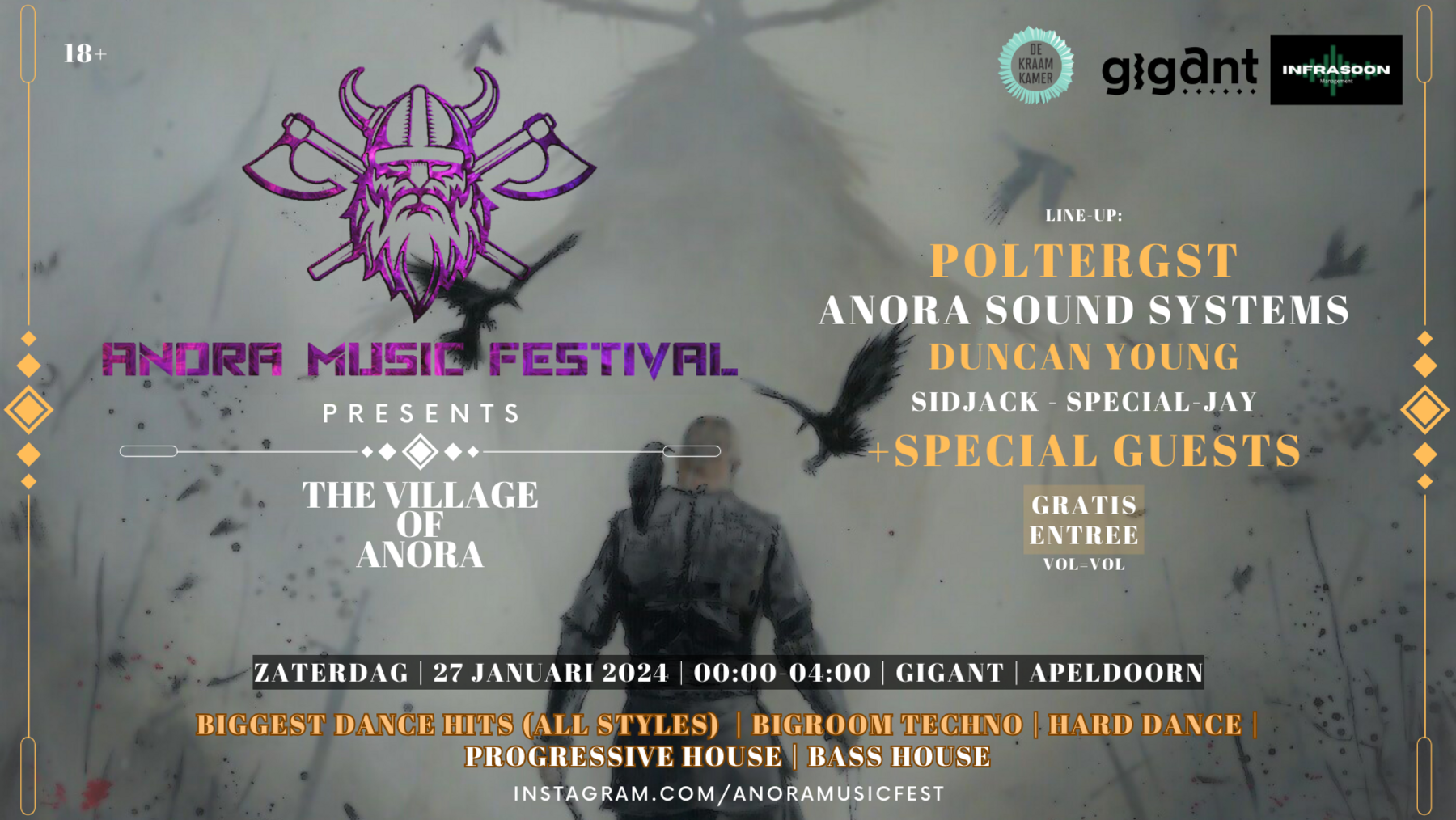 De Kraamkamer invites Anora Music Festival