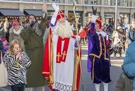 Intocht Sinterklaas Winkelcentrum Anklaar