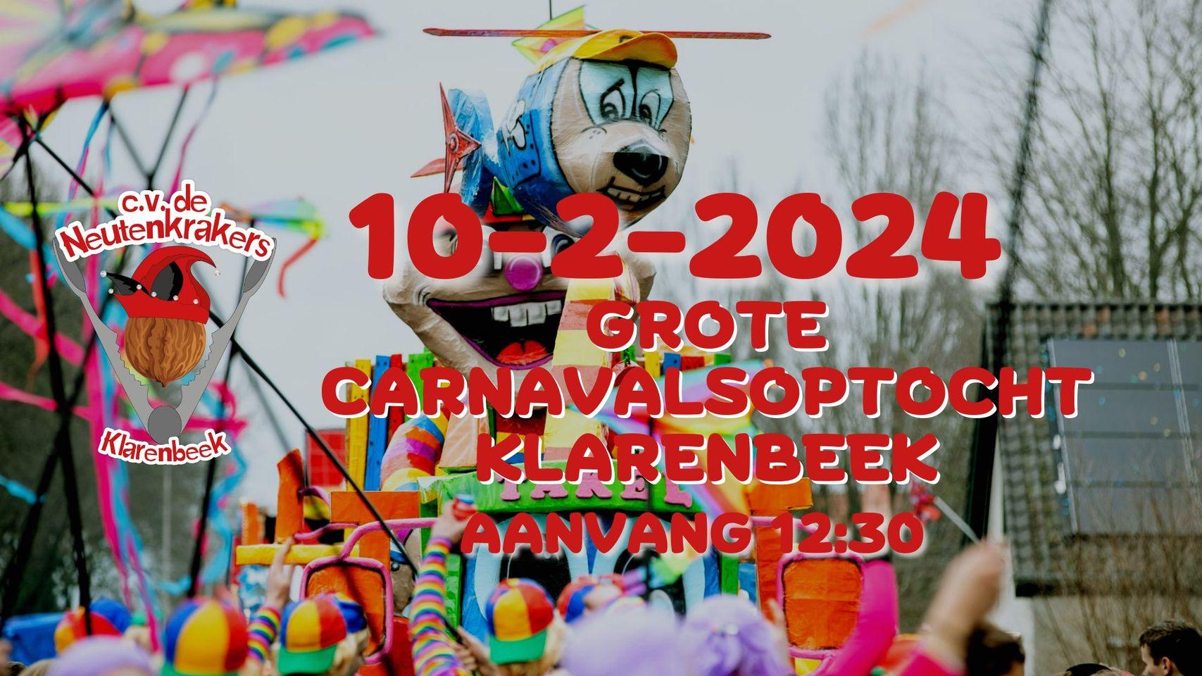 Grote carnavalsoptocht Klarenbeek