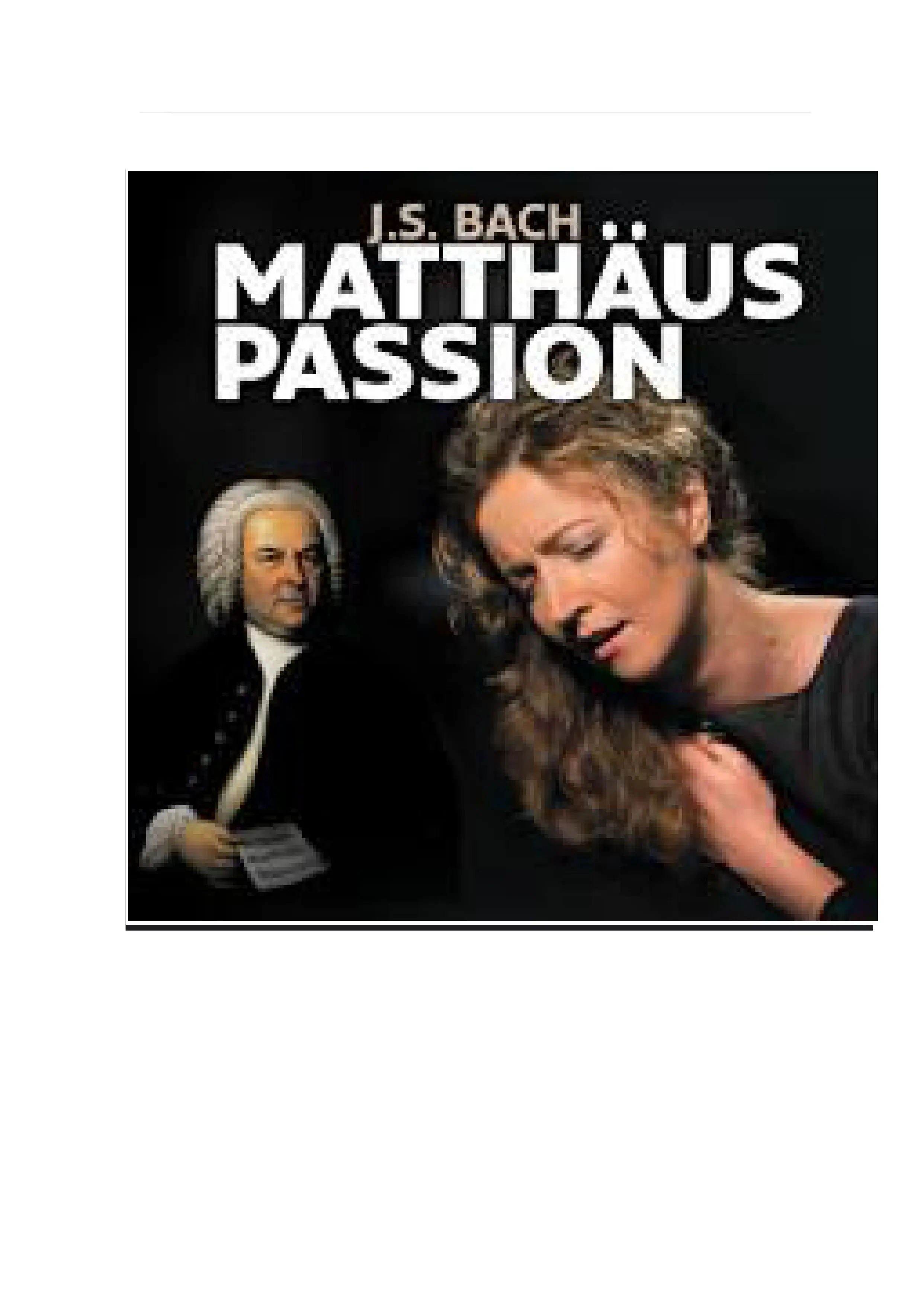 Matthaus Passion van Bach