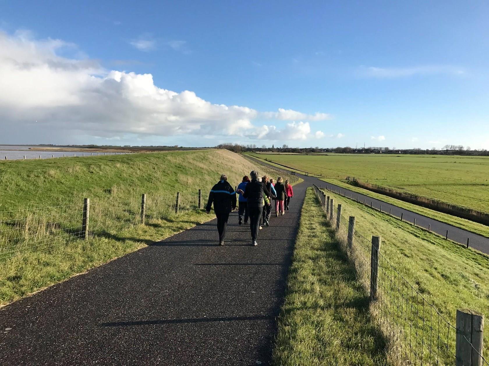 Foto wandeltocht Mooi Wieringen