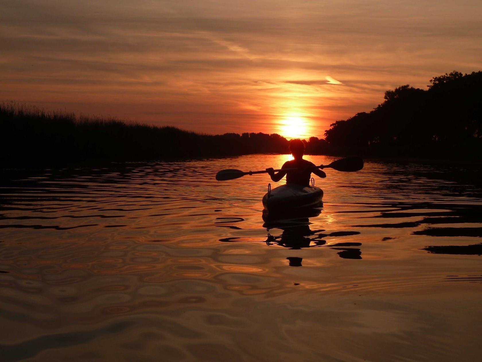 Canoe route Wieringen