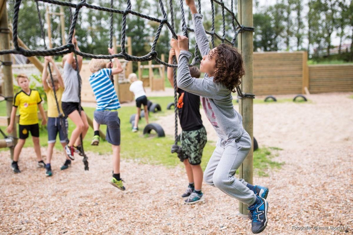 Obstacle Survival voor kids in Outdoorpark Alkmaar