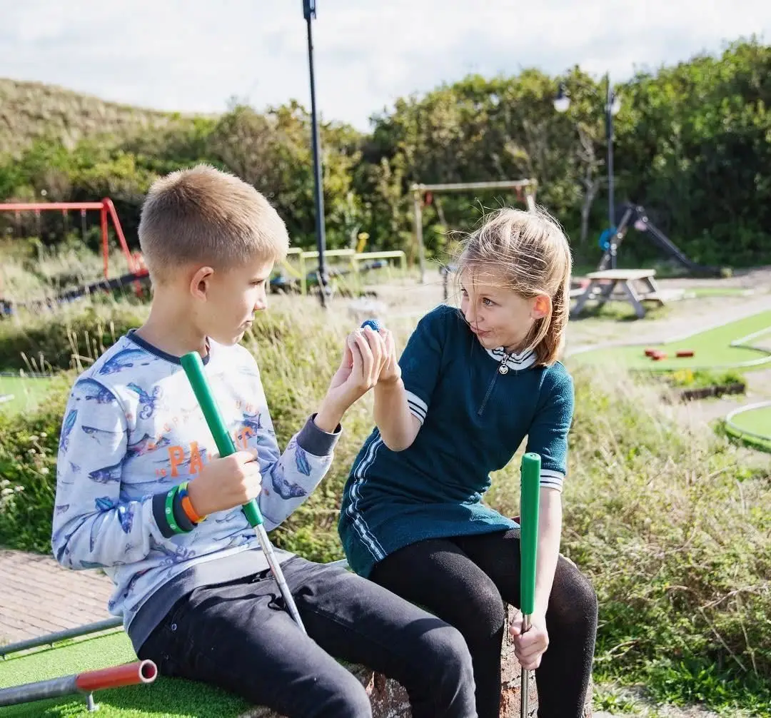Minigolfen bij Restaurant Natuurlijk! 
