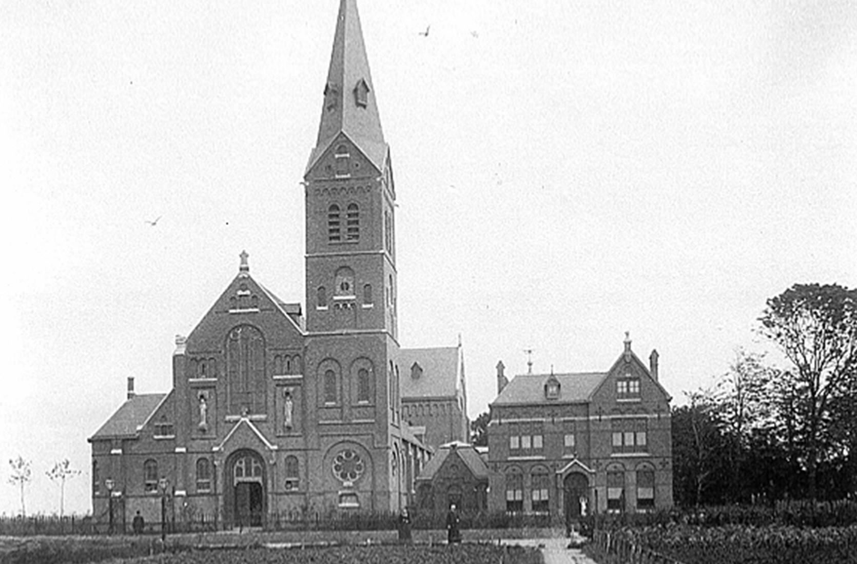 Het kerkcomplex en de burgerij