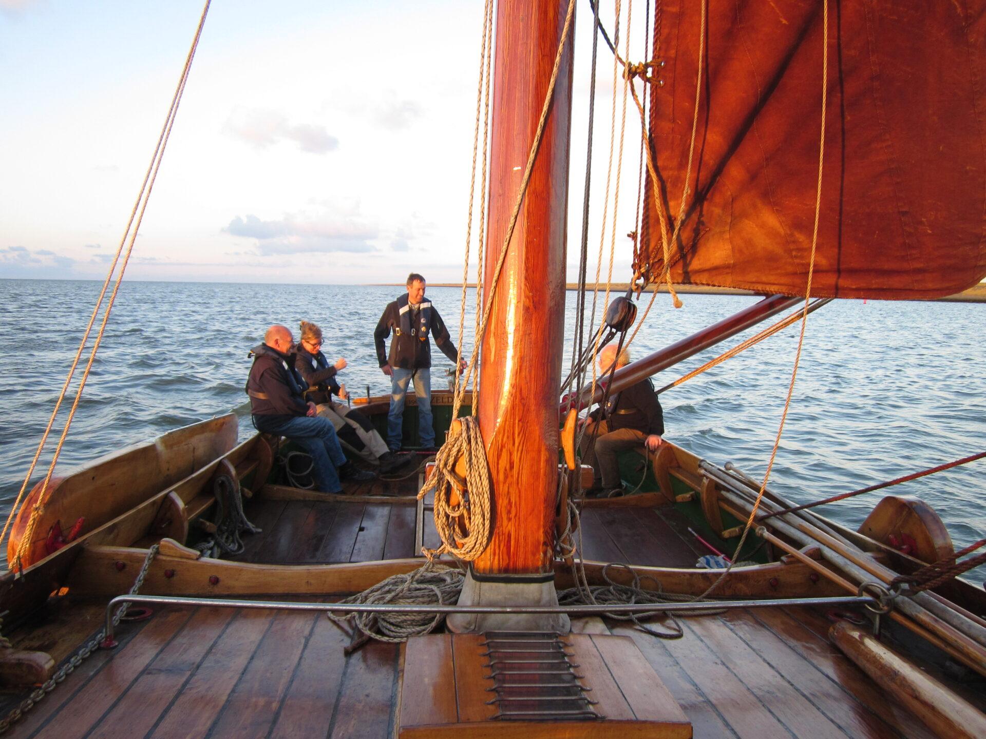 Meevaren met de historische schepen