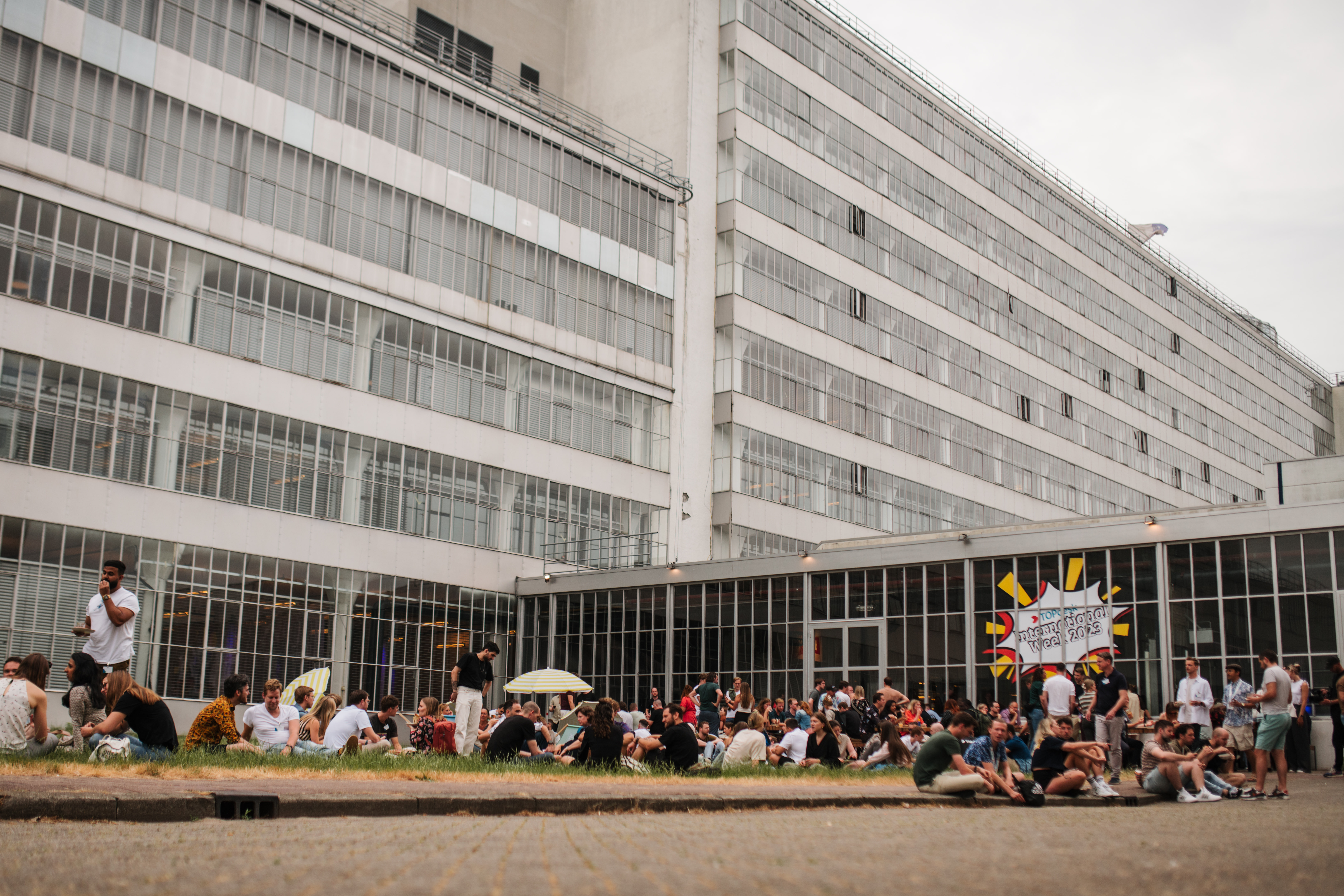 Van Nelle Fabriek, terras