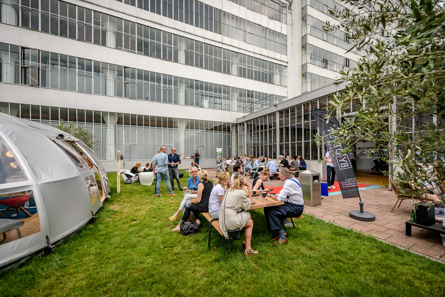 Van Nelle Fabriek, terras