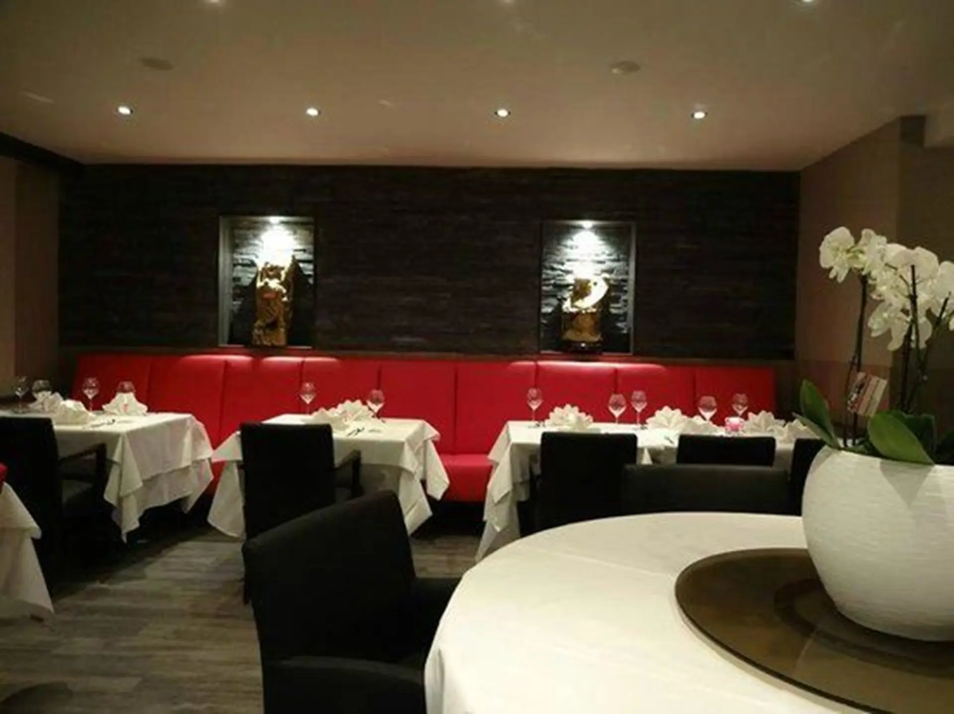 Interieur restaurant De Chinese Muur