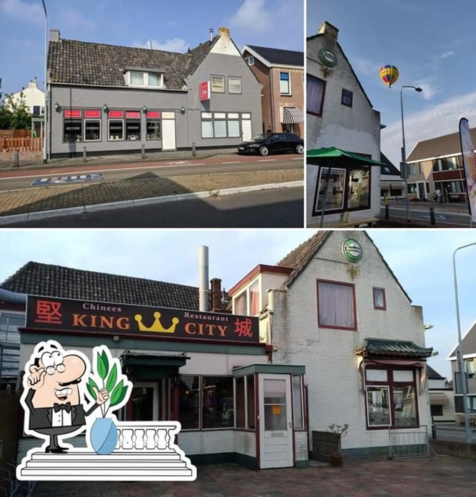 Buitenkant van Cafetaria KingCity
