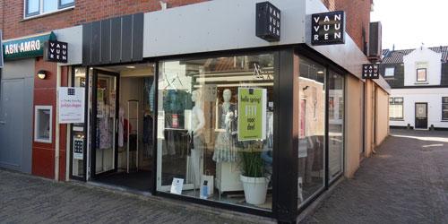Gevel Van Vuuren mode in Egmond aan Zee