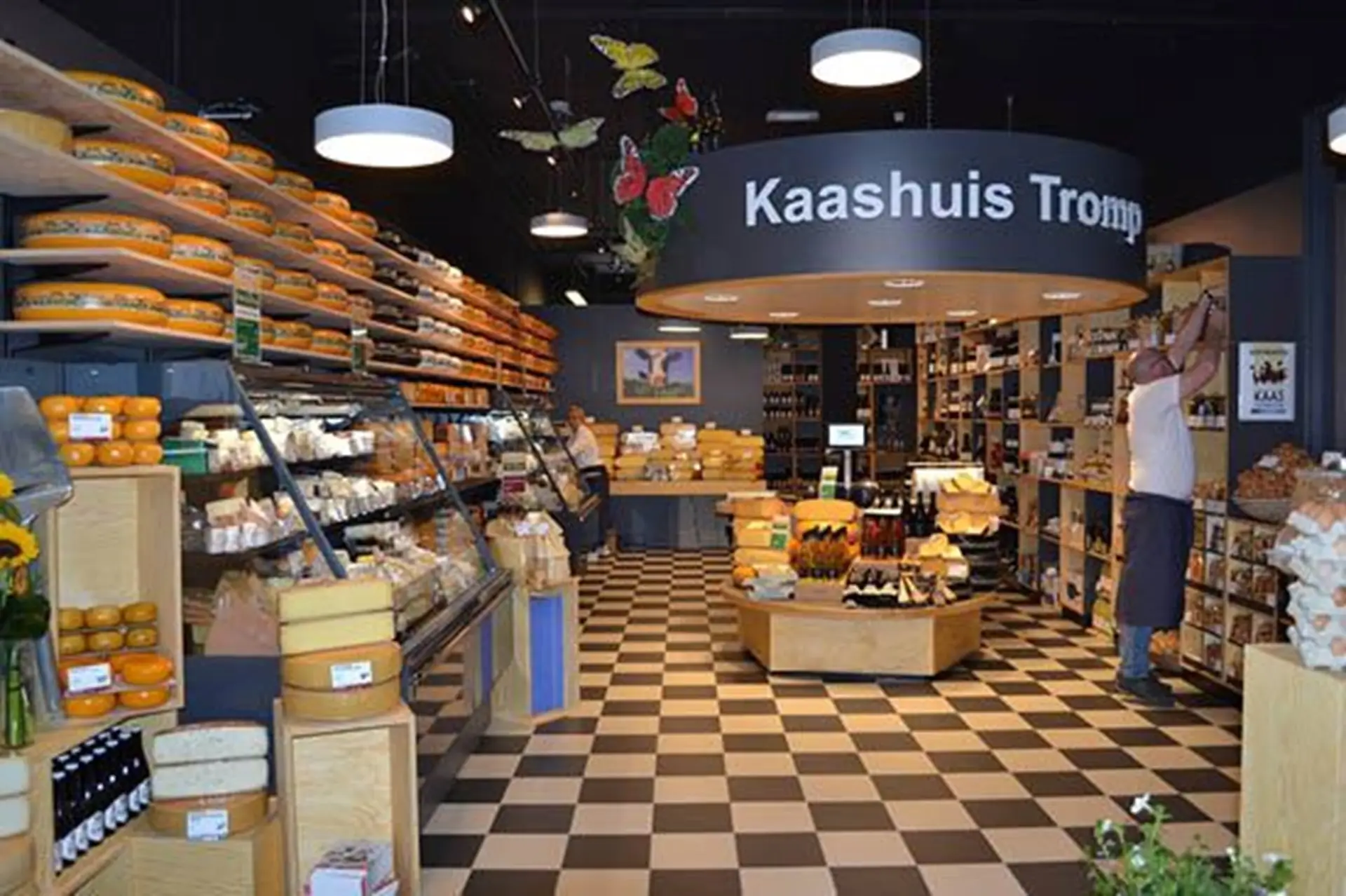 Interieur van Kaashuis Tromp