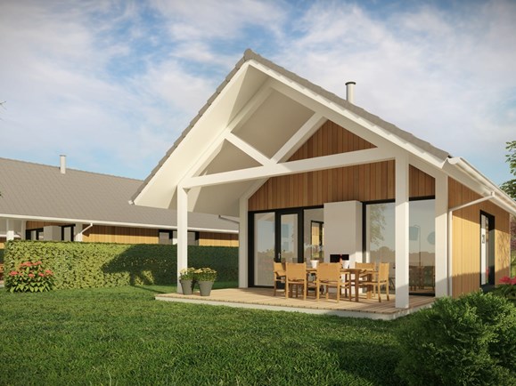 Nieuwe schets Bungalowpark Oud Karspel 