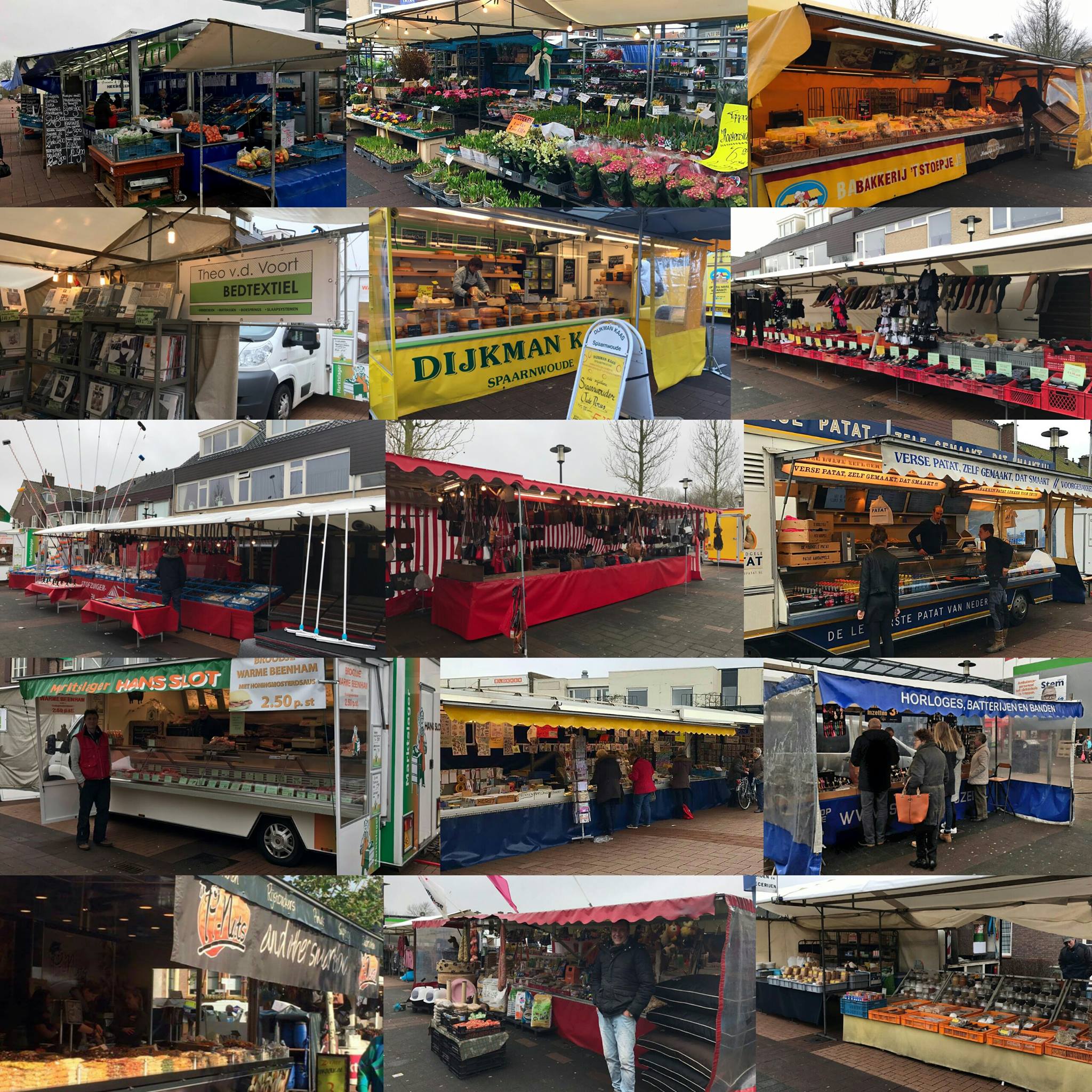 Weekmarkt Heerhugowaard Centrum