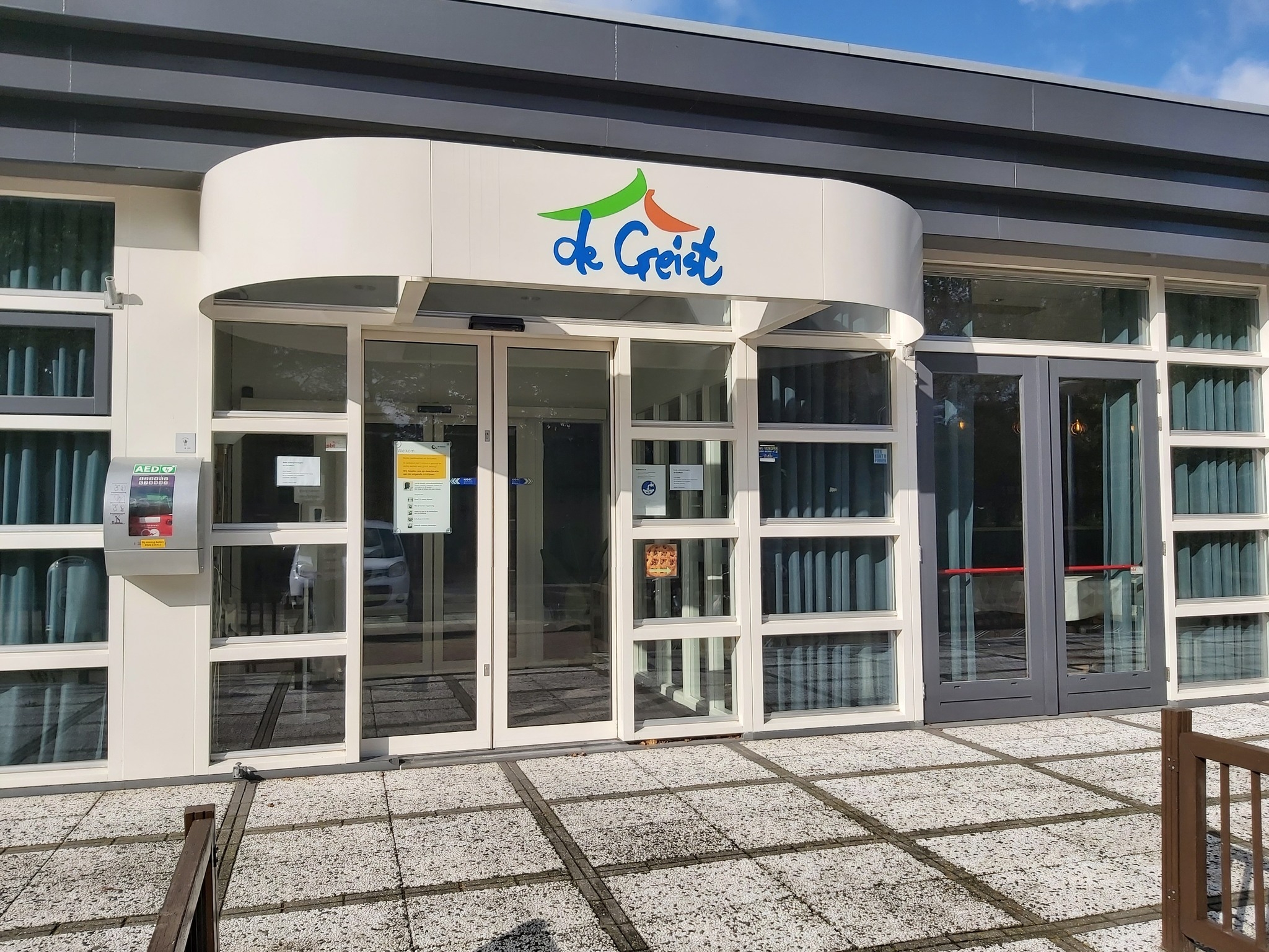 Vooraanzicht Dorpshuis De Geist