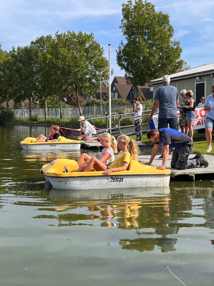  Fiets 'm d'r deur op de IJsbaan!.