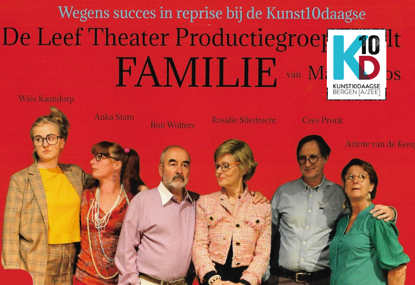 FAMILIE van De Leef Theater Productiegroep | Kunst10Daagse