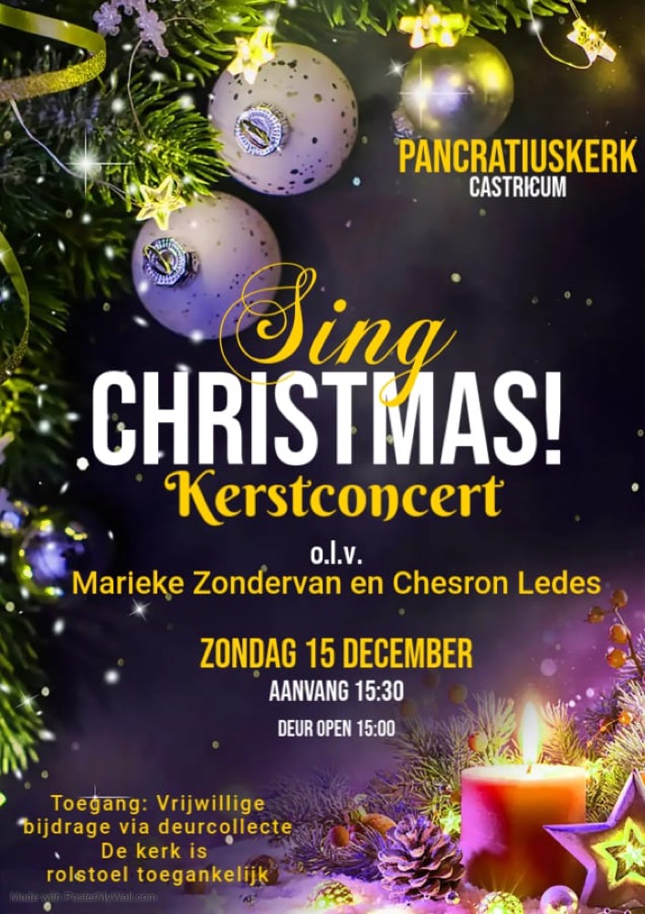 Kerstconcert Sing Christmas!