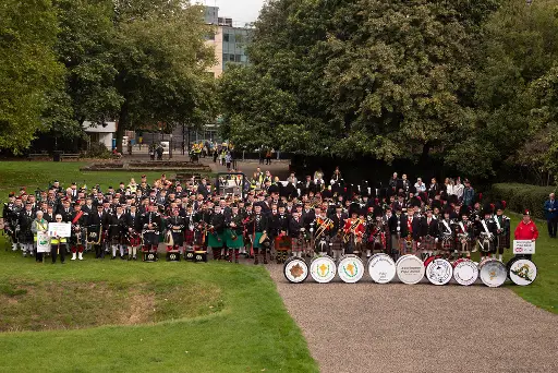 Street Parade United Pipers for Peace