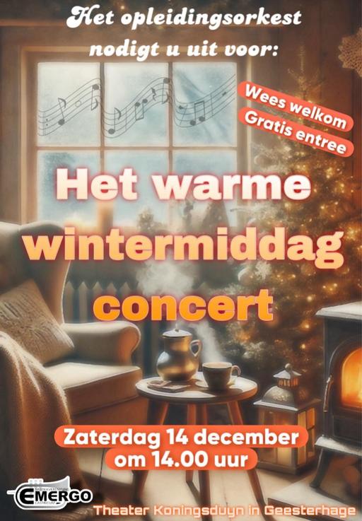 Warme wintermiddag concert