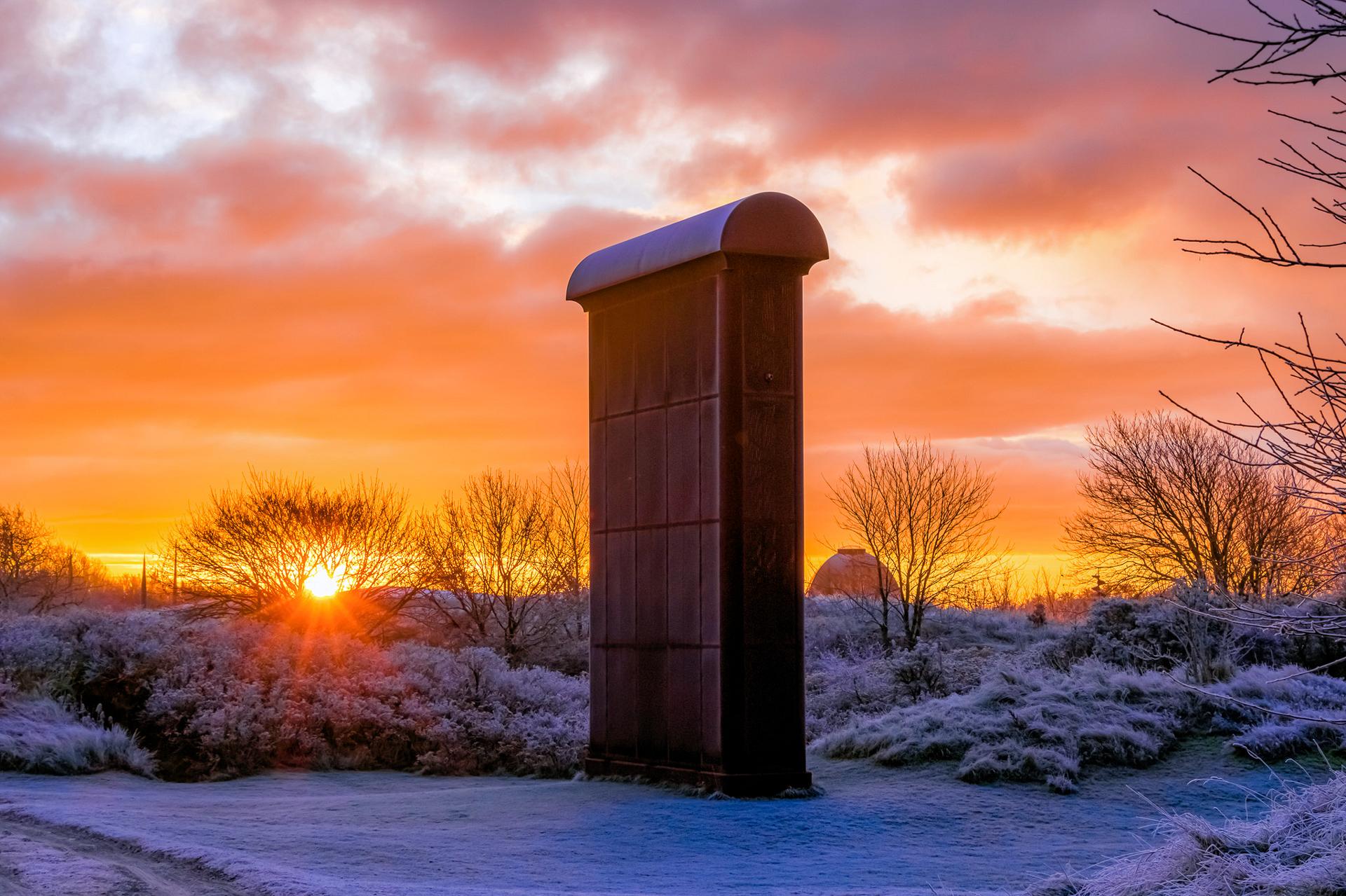 Winterzondag bij de Nollen
