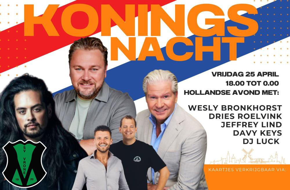 Koningsnacht bij Vrone