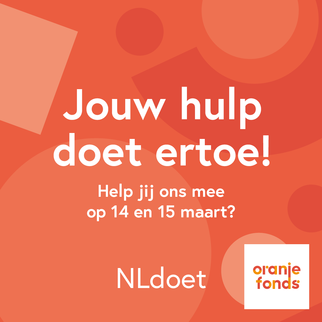 NLDOET: Landelijke vrijwilligersdag Oranje Fonds