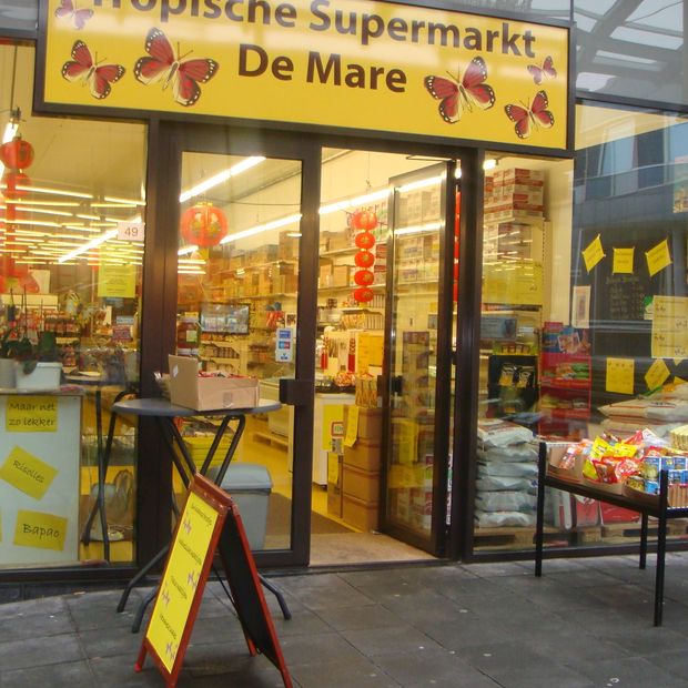 Tropische supermarkt De Mare