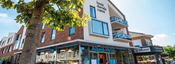 Buitenkant van Albert Heijn Zandvoort