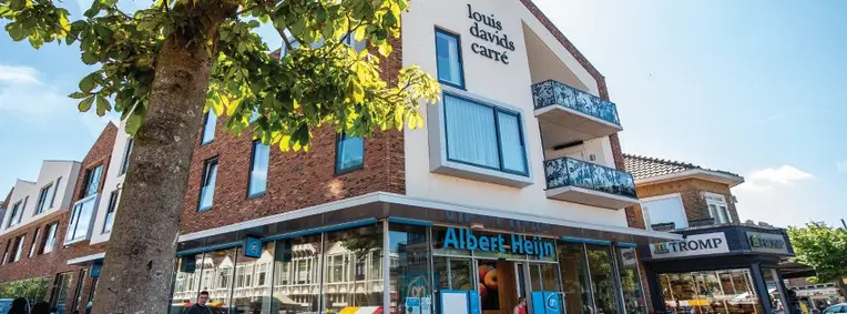 Buitenkant van Albert Heijn Zandvoort
