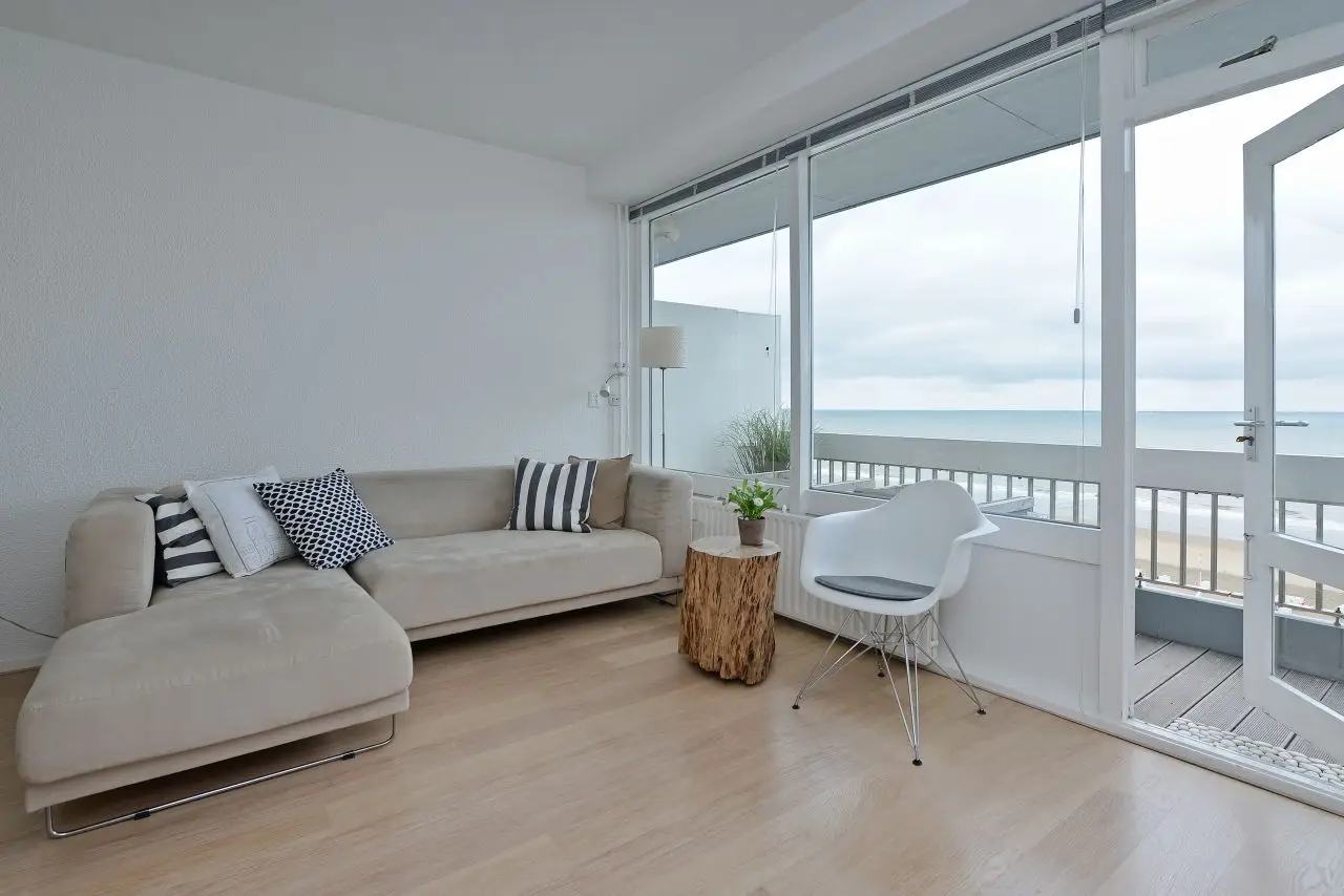 Strand Appartement Zandvoort woonkamer