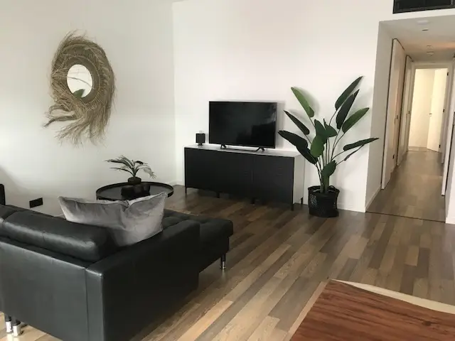Timeless apartment woonkamer