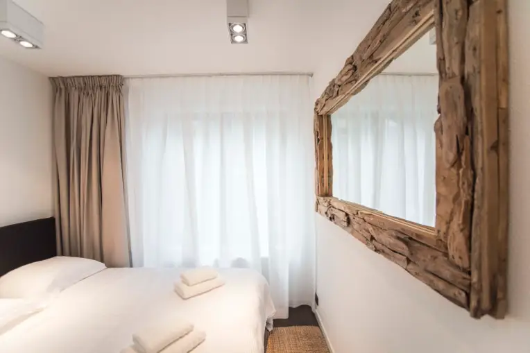 Timeless apartment slaapkamer
