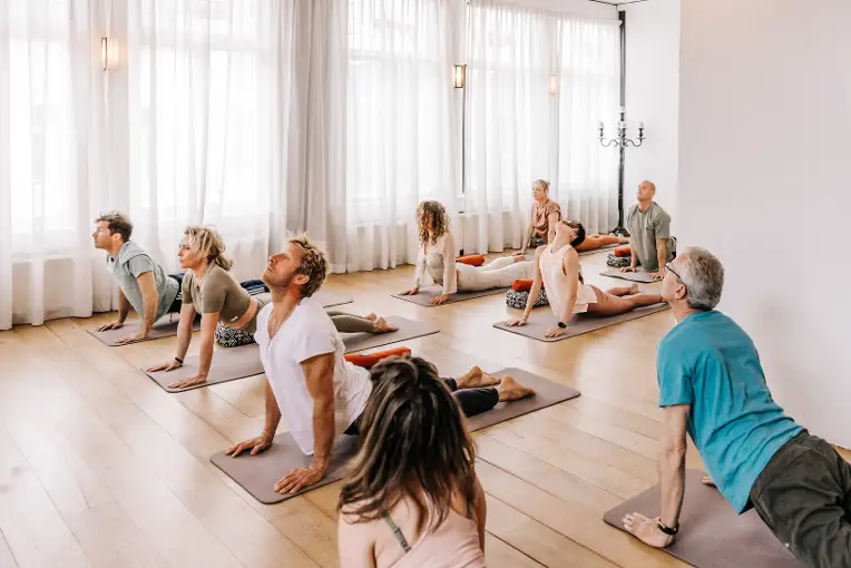 Zenzo Yoga in de zaal