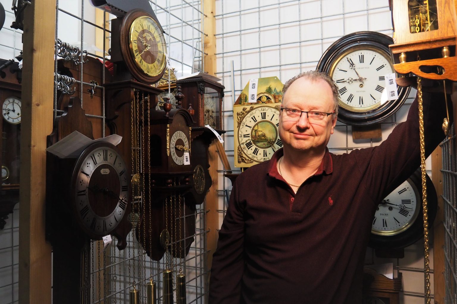 Klokkenmaker Lars Dekker