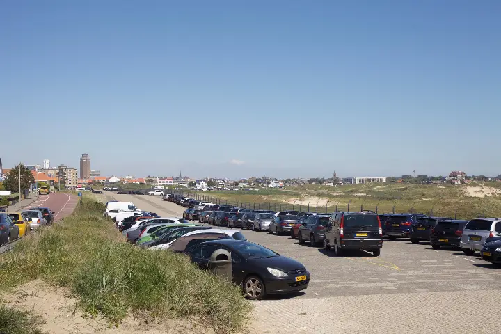 Parkeerterrein De Zuid, ingang Amsterdamse Waterleidingduinen