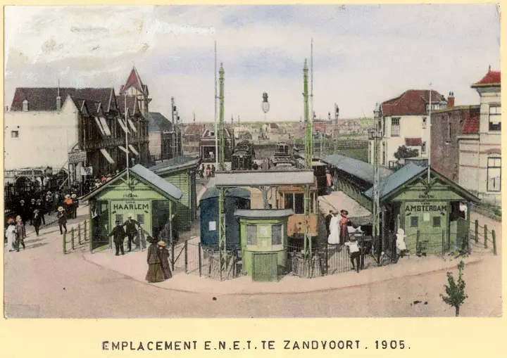 De Blauwe Tram in 1905
