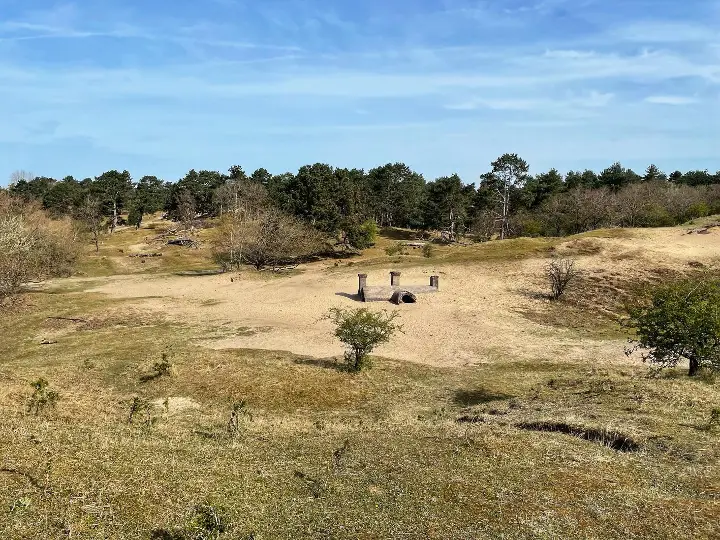 Bunker 'Verpflegungsstand' in de Amsterdamse Waterleidingduinen