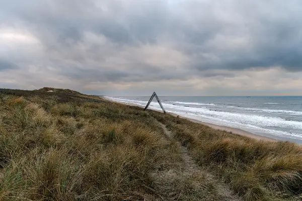 Uitkijkpunt bij natuurreservaat Noordvoort, Zandvoort