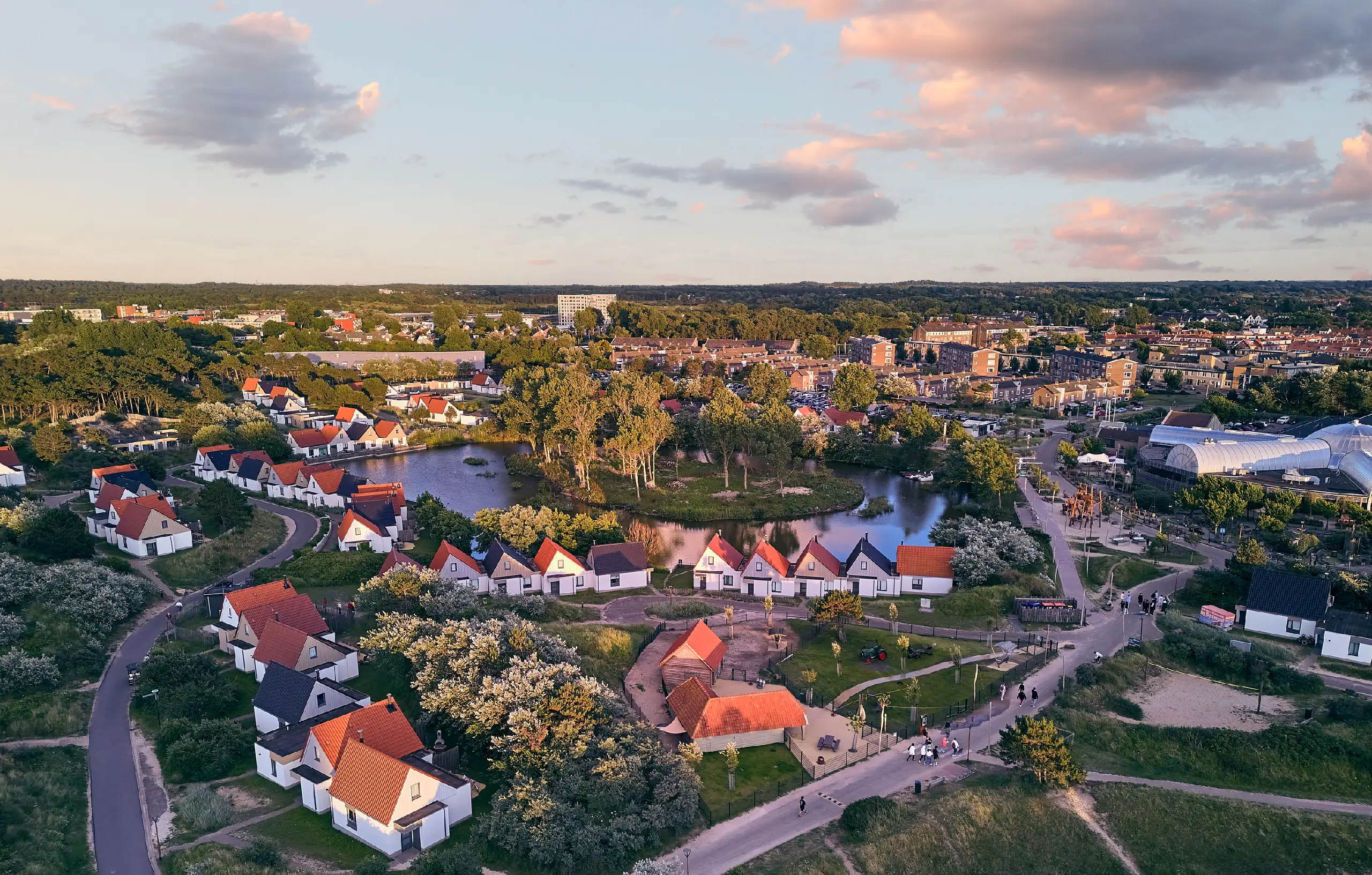 Overzichtsfoto van Center Parcs Park Zandvoort