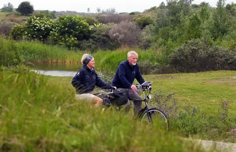 Fietsen in de natuur van Zandvoort
