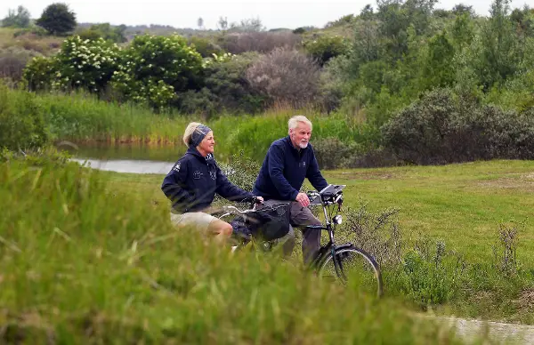 Fietsen in de natuur van Zandvoort