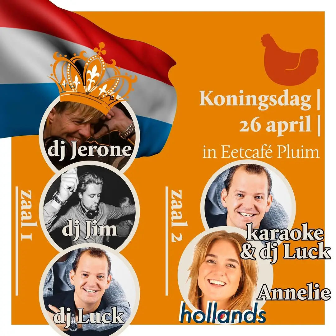 Koningsdag | Eetcafé Pluim