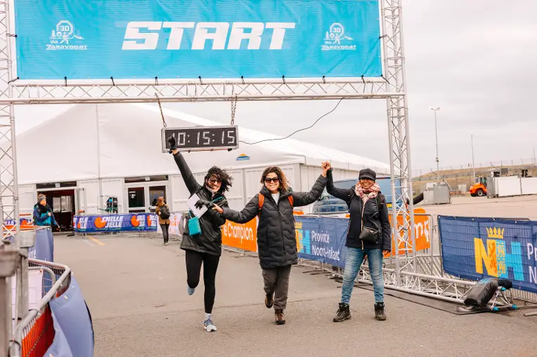 Over de start tijdens de 30 van Zandvoort