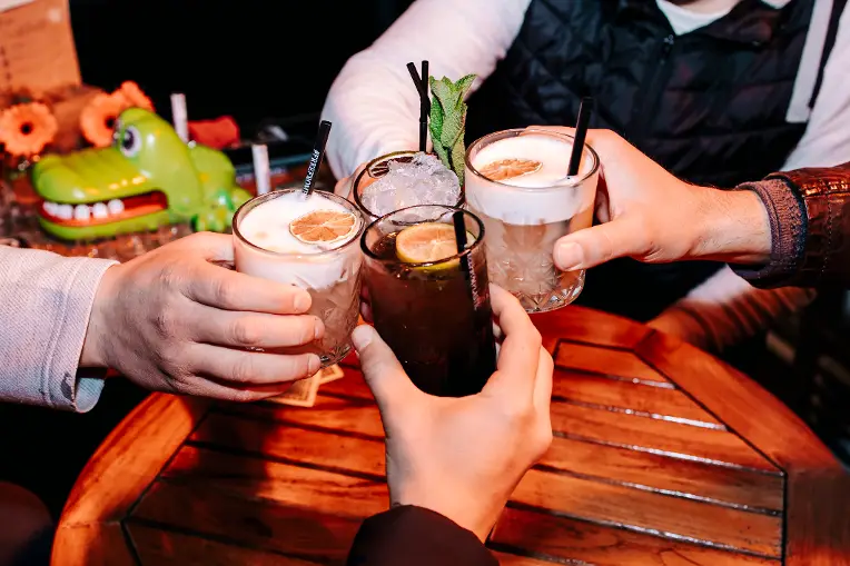 Cocktails bij de Chin Chin